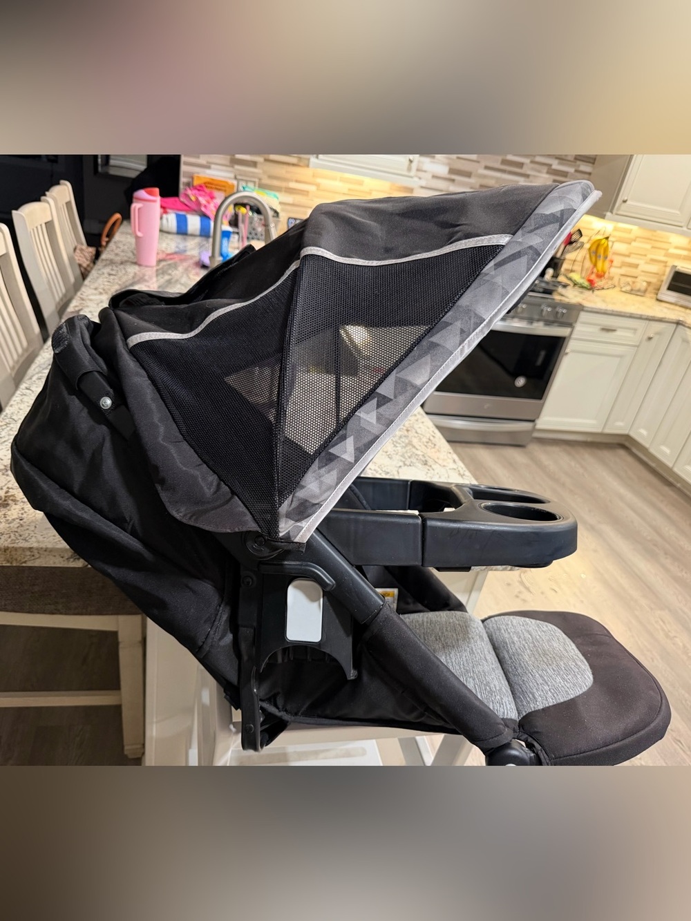 Graco Fast Action Jogger Stroller Toddler Seat Replacement Part Canopy Straps